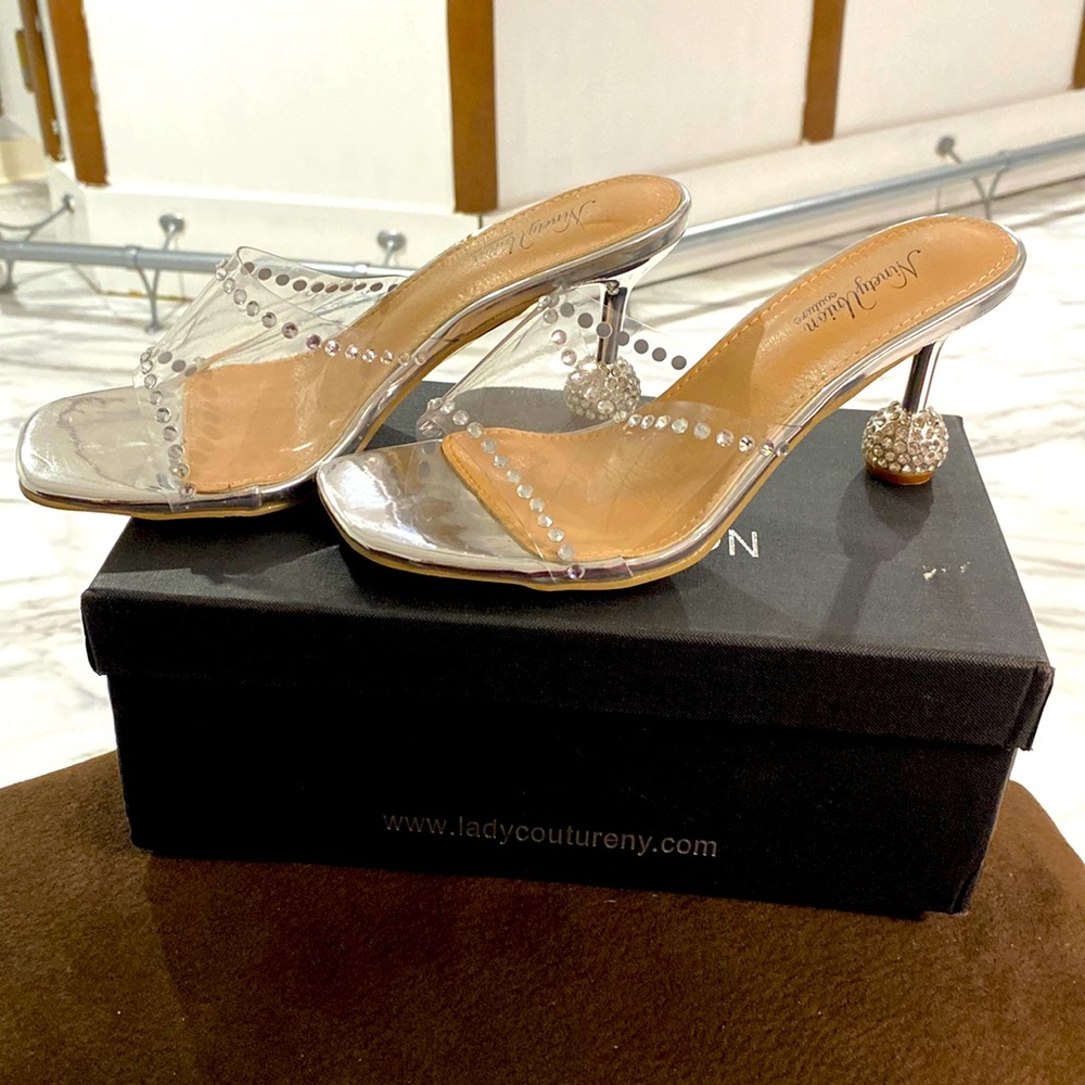 Silver heels